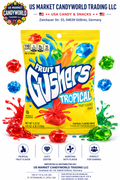 Fruit Gushers Tropical – Fruchtgummi Snack mit flüssigem Kern (120 g) -(USA-Import) – Florida Candy