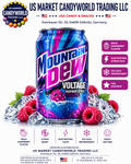 Mountain Dew Voltage Raspberry (Dose) – US-Softdrink mit extra Kick 🍇⚡ – Florida Candy
