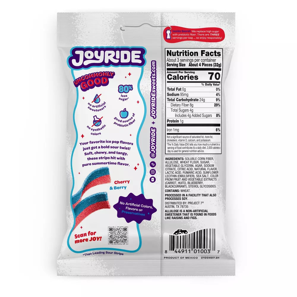 JOYRIDE Soup Ice Strips - 3,5oz 99g - "Limited Time Only" - Limitierte Sonderedition – nur solange der Vorrat reicht! – weitere Produktansicht