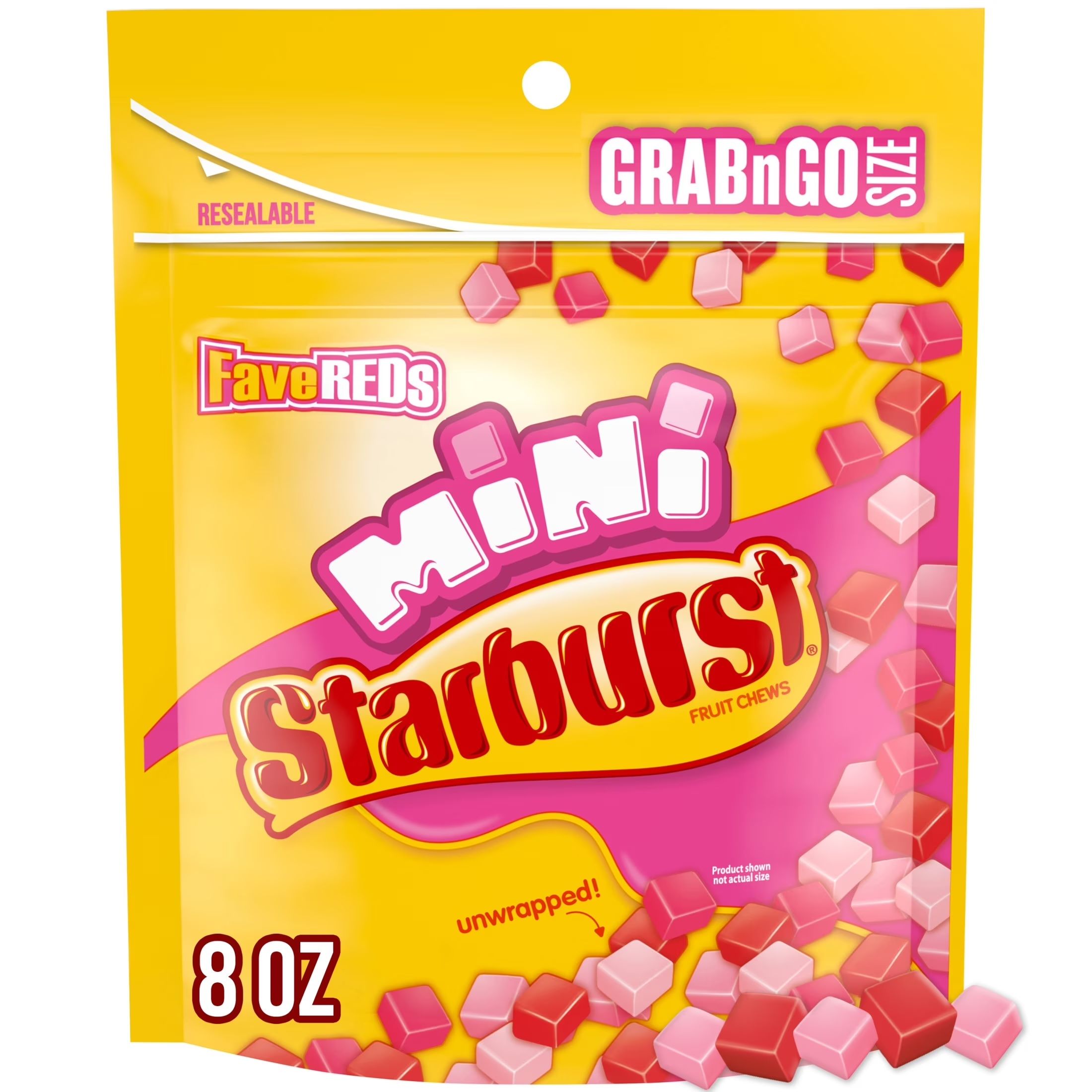 Mini Starburst FaveREDS Fruit Chews (8 oz / 226.8 g) – Florida Candy