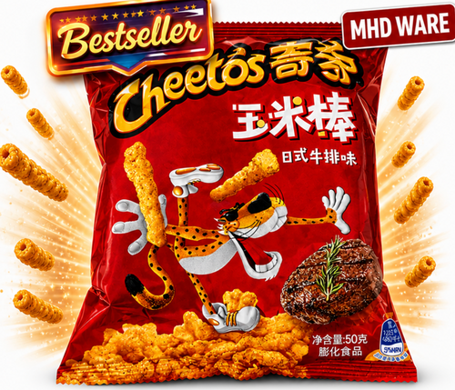 Cheetos Steak Flavor (Asia Edition) 1,76oz - 50g (USA) – Florida Candy