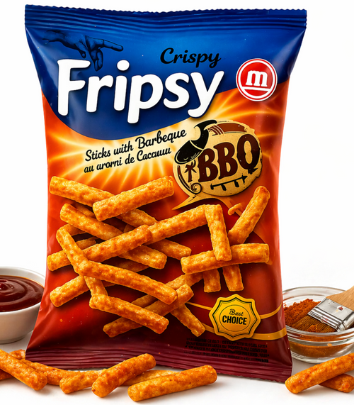 Fripsy Sticks Crispy - BBQ 50g – Florida Candy